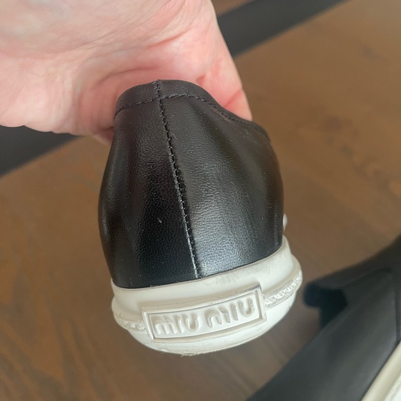 Miu Miu
Metal-Toe Leather Skate Shoes 40.5 - Picture 4 of 11